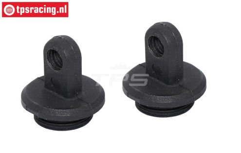 FG6087/01 Schokdemper sluiting boven Ø20-Ø5 mm, 2 St.