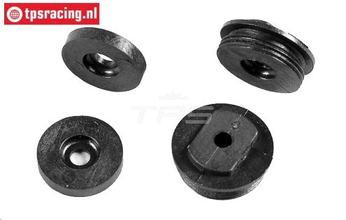 FG6088 Schokdemper sluiting onder A+B Ø20 mm, set