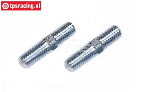 FG6100/03 Stalen Instelstang M8 L/R-L36 mm, 2 St.