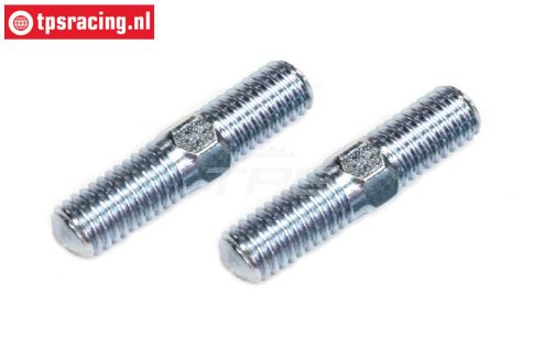 FG6100/04 Stalen Instelstang M8 L/R-L44 mm, 2 St.