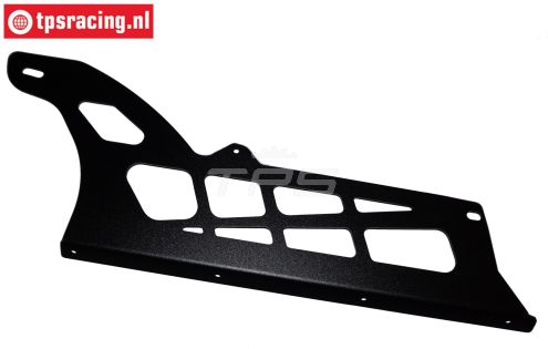 FG6183/05B Zij plaat links Monster-Stadium zwart, 1 st.