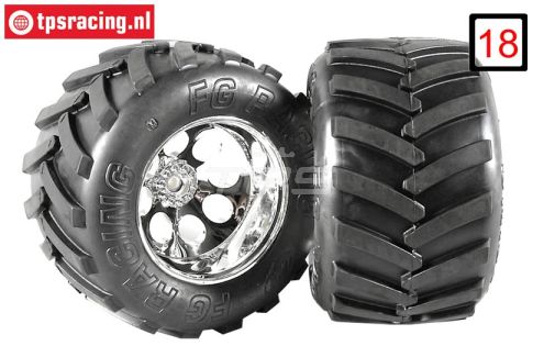FG6227/07 Monster Truck Soft Gelijmd, 2 st.