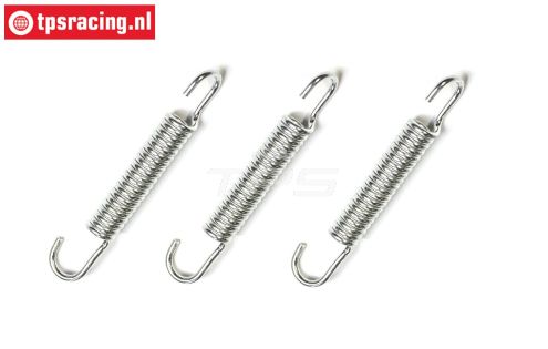 FG6299/05 Uitlaat veer Ø3-L34 mm, 3 st.