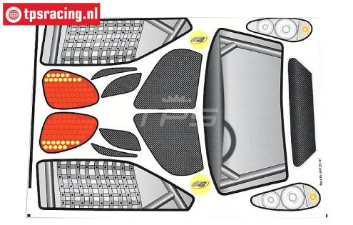 FG64155/01 Stickers TR4 Truggy, Set