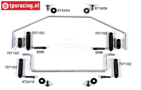 FG6425/01 Stabilisator 2WD Ø3-Ø4 mm, Set