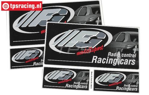 FG6572 FG Stickers zwart, Set