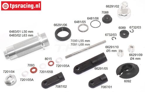 Bouwtekening FG Schokdempers FG'04-Ø16
