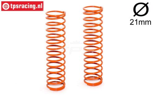 FG66302 Schokdemper veer Oranje Ø21-Ø1,9-L100, 2 St.
