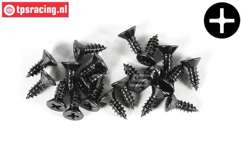 FG6712/10 Parker-Kruiskop verzonken Ø4,2-L10 mm, 20 St.