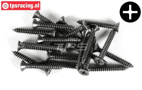 FG6712/25 Parker-Kruiskop verzonken Ø4,2-L25 mm, 20 St.