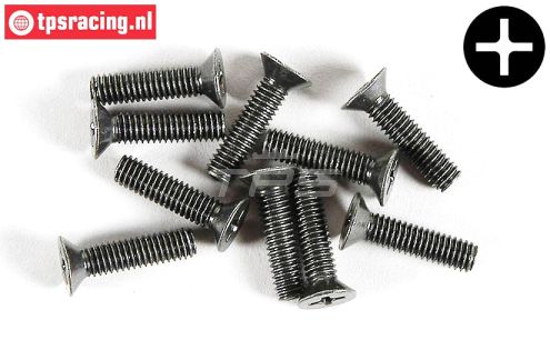 FG6718/14 Kruiskop verzonken M4-L14 mm, 10 St.