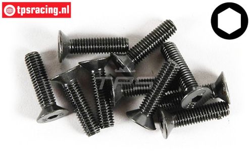 FG6720/25 Inbus verzonken kop M4-L25 mm, 10 St.