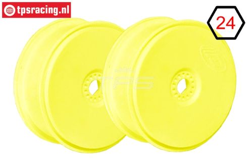 FG67216 1/6 Disk Velgen Ø130-B65 mm Geel, 2 St.