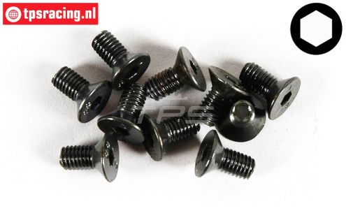 FG6722/10 Inbus verzonken kop M5-L10 mm, 10 St.