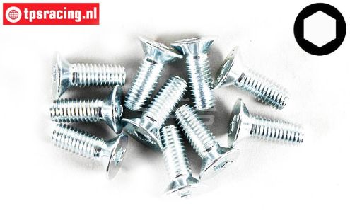 FG6722/14 Inbus verzonken kop M5-L14 mm, 10 St.