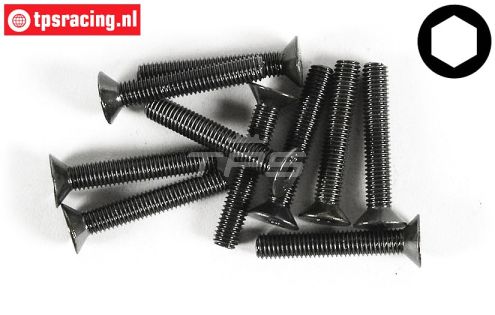 FG6722/30 Inbus verzonken kop M5-L30 mm, 10 St.