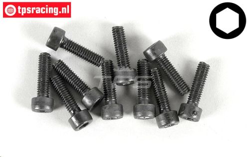 FG6725/14 Inbus normale kop M4-L14 mm, 10 St.