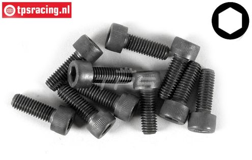 FG6726/16 Inbus normale kop M5-L16 mm, 10 St.