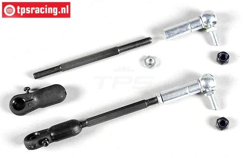 FG67366 Kogel kop draagarm M6-90°, 2 St.