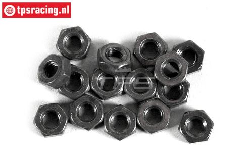 FG6739/04 Stalen moer M4R, 15 St.