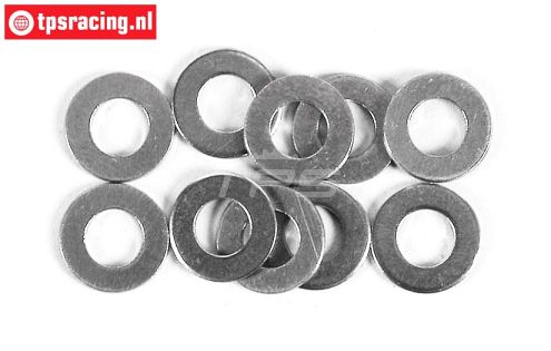 FG6741 Stalen Pas ring Ø6-Ø12-H0,5 mm, 10 St.