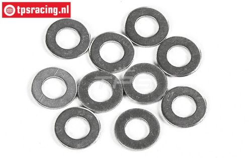 FG6742 Stalen Pas ring Ø7-Ø13-H0,3 mm, 10 St.