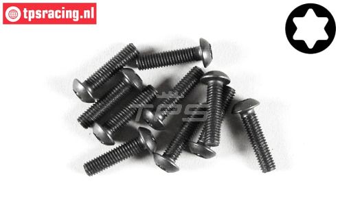 FG6924/10 Torx bolkop M3-L10 mm, 10 St.