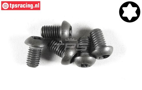 FG6927/10 Torx bolkop M6-L10 mm, 5 St.