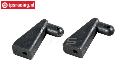 FG7011/01 Kap steun °90 bumper H26 mm, 2 st