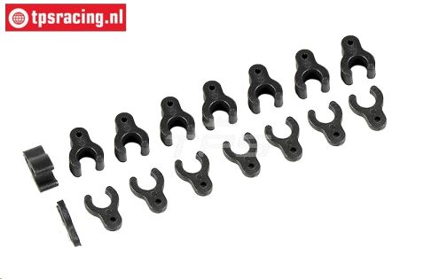FG7100 Instel clips Ø6 mm, 16 st.
