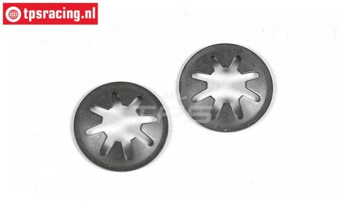 FG8380/07 Tankdop schuim clip, 2 st.