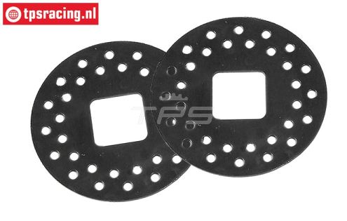 FG8458 Stalen Remschijf, Ø60 mm, 2 St.
