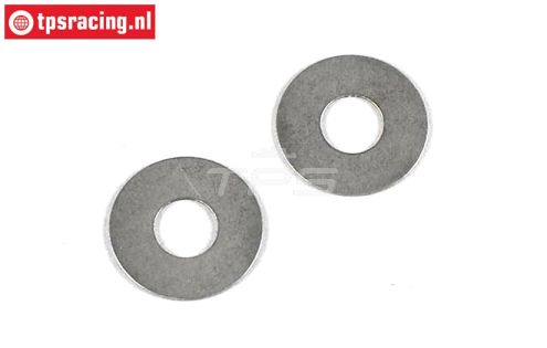 FG8509/05 Stalen Pas ring Ø8-Ø20-H0,5 mm, 2 St.