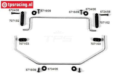 FG8511 Stabilisator 2WD 2WD Ø4-Ø5 mm, Set