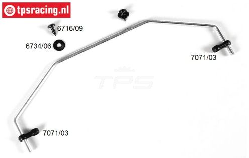 FG8513 Stabilisator 2WD voor L222-Ø4,0 mm, Set