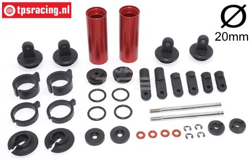 FG8523 Schokdemper '94 Rood Ø20-L155 mm, Set