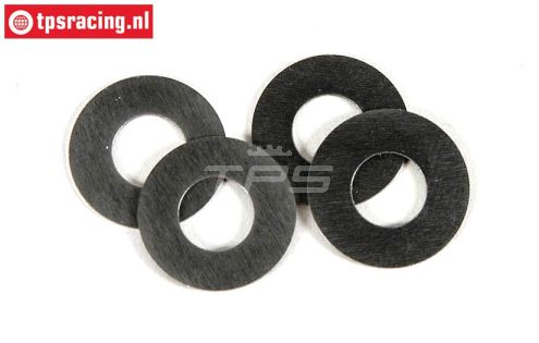 FG8600/13 Stalen pas ring Ø8-Ø16-H0,5 mm, 4 St.