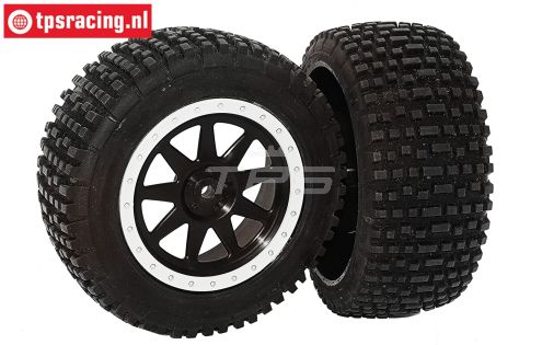 FG67212/08 Marder NERO banden Medium gelijmd, 2 st.