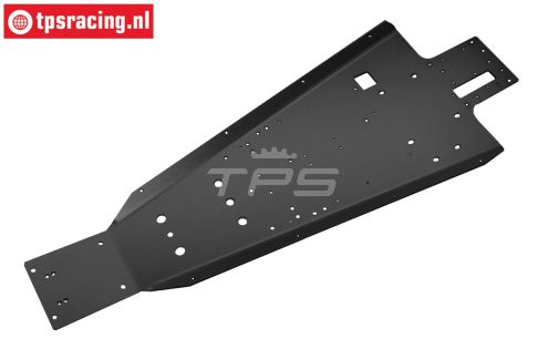 FG6010/04 Alu-Chassis 1/6-2WD zwart, 1 st