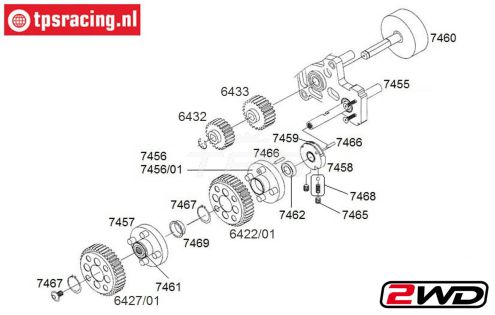 Bouwtekening FG 2 Versnelling FG7451