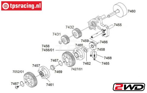 Bouwtekening FG 2 Versnelling FG7450