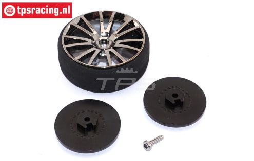 EBT3363 Futaba 10PX Stuurwiel groot Ø54 mm, set