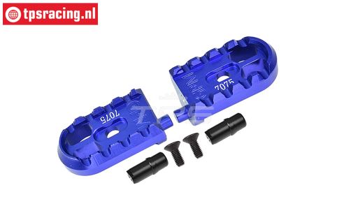 MX014-B PROMOTO Alu-voetsteun Blauw, set