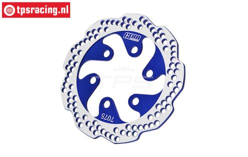MX010/DISK-B PROMOTO Alu-remsch. achter blauw, 1 st.