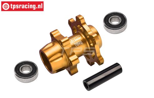 MX006-GD PROMOTO Alu wiel as voor goud, set