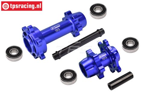 MX0067-B PROMOTO Alu wiel assen blauw, set