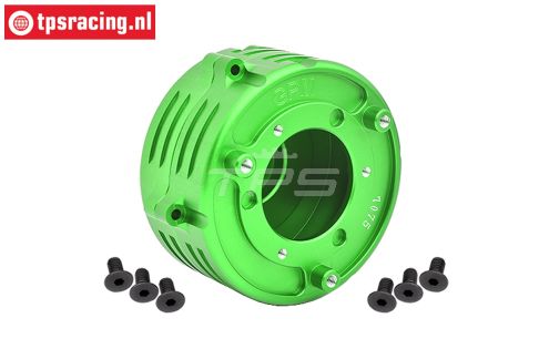 MX012-G PROMOTO Alu vliegwiel huis Groen, 1 st.