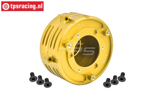 MX012-GD PROMOTO Alu vliegwiel huis goud, 1 st.