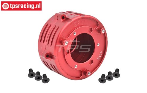 MX012-R PROMOTO Alu vliegwiel huis Rood, 1 st.