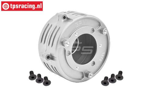 MX012-S PROMOTO Alu vliegwiel huis Zilver, 1 st.